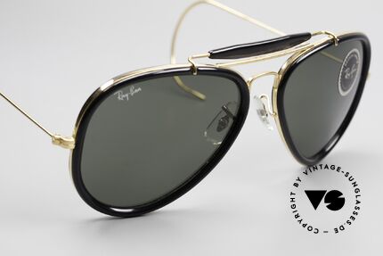 Ray Ban Traditionals Outdoorsman B&L USA Aviator Shades 80s, NO retro fashion, but a rare 80's B&L Original, Made for Men