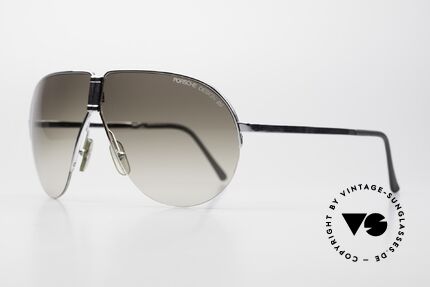Porsche 5628 Rare 80's Folding Shades, half rimless frame (lightweight) very pleasant to wear, Made for Men