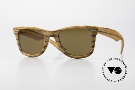 Ray Ban Wayfarer I Woodies B&L USA 80's Wood Details