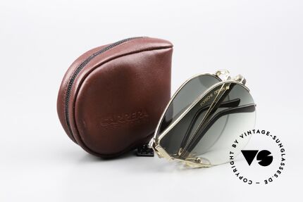 Porsche 5628 Rare 80's Foldable Shades, green-gradient PORSCHE DESIGN sun lenses, 100% UV, Made for Men