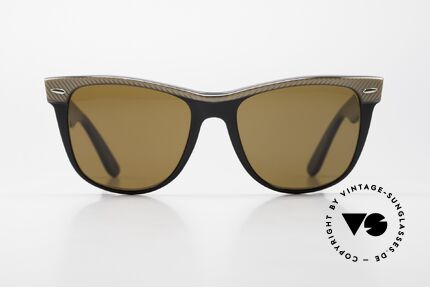 Ray Ban Wayfarer II Iconic 80's Sunglasses, Bausch&Lomb quality lenses (100% UV-protection), Made for Men and Women