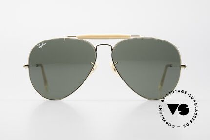 Ray Ban Outdoorsman II B&L USA Shades 80's Aviator, legendary aviator design in best quality (high-end), Made for Men