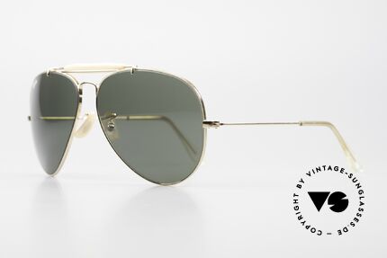 Ray Ban Outdoorsman II B&L USA Shades 80's Aviator, made in the 70's and 80's by Bausch&Lomb, U.S.A., Made for Men