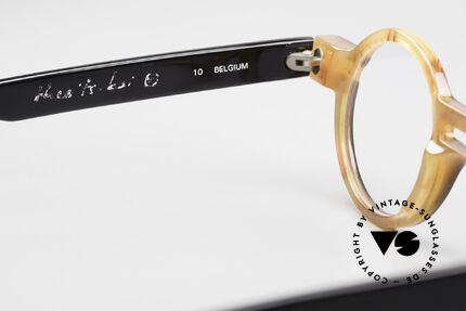 Theo Belgium Tsukat Round Designer Frame 1992, so to speak: vintage glasses with representativeness, Made for Men and Women