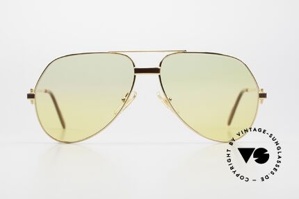 Cartier Vendome Laque - M 80's 90's Luxury Sunglasses, mod. "Vendome" was launched in 1983 & made till 1997, Made for Men and Women