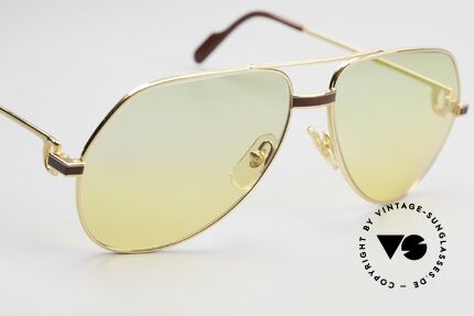 Cartier Vendome Laque - M 80's 90's Luxury Sunglasses, unworn single item with full orig. packing by CARTIER, Made for Men and Women