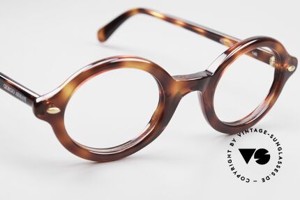 Giorgio Armani 423 Small Oval 90's Eyewear, an old original from 1991 in SMALL 125mm size (45/20), Made for Men and Women