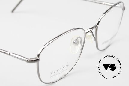 Giorgio Armani 3021 Titanium Frame Square Panto, NO RETRO EYEWEAR, but a genuine old GA original, Made for Men
