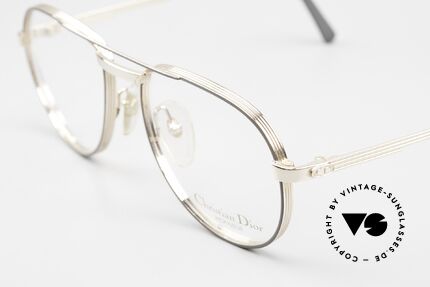 Christian Dior 2448 Gold-PlatedMonsieur Frame, 4mm thick outlines, HARD GOLD-PLATED, monolithic, Made for Men