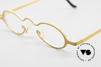 Theo Belgium Pilou Beautiful Ladies Eyeglasses, sun yellow frame finish; puts you in a good mood, Made for Women