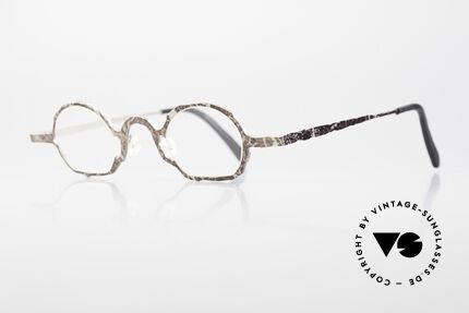 Theo Belgium Eye-Witness DG Designer Eyewear From 1998, but in real it's sophisticated made, unique Theo rarity!, Made for Men and Women