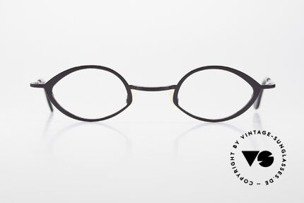 Theo Belgium Leo Purple Ladies Eyeglasses, almond-shaped vintage eyeglasses in size 42/26, Made for Women