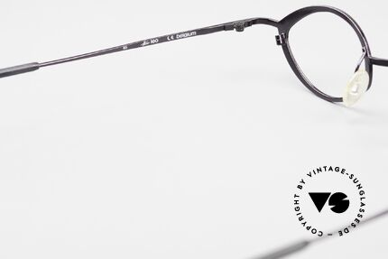 Theo Belgium Leo Purple Ladies Eyeglasses, the frame is NOT varifocal (reading glasses only), Made for Women