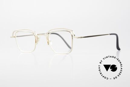 Theo Belgium Lait Men's Frame Gold Ladies Specs, avant-garde eyeglasses for ladies and gentlemen, Made for Men and Women