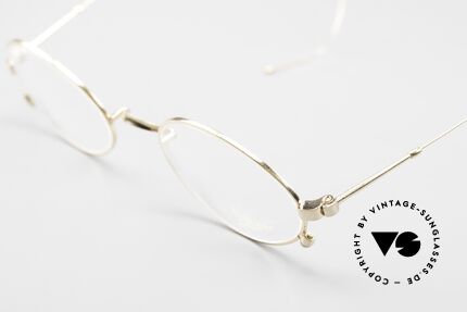 Filou 1900 In the style of antique glasses, metal frame can be glazed with lenses of any kind, Made for Men and Women