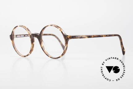Giorgio Armani 304 80's 90's Designer Glasses, interesting frame pattern (tortoise); size 48-22, 145, Made for Men