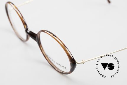 Giorgio Armani 363 90's Unisex Eyeglasses Oval, top quality and very comfortable (weighs only 9g), Made for Men and Women