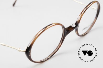 Giorgio Armani 363 90's Unisex Eyeglasses Oval, unworn Giorgio Armani original from the mid. 90's, Made for Men and Women