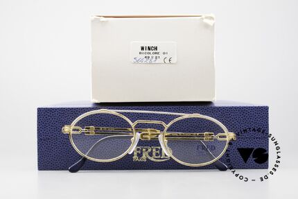 Fred Winch Small Oval Luxury Eyeglasses, Size: small, Made for Men