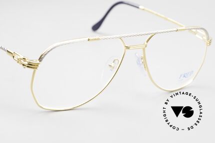 Fred America Cup - S Rare Jeweler Luxury Glasses, NO RETRO, but ORIGINAL 80's frame, size 56/14, vertu, Made for Men