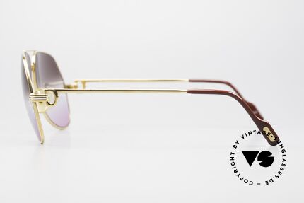 Cartier Vendome LC - M Brown To Pink Gradient Lens, 2nd hand model, but in mint condition + CHANEL case!, Made for Men and Women