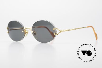Cartier oval glasses hotsell