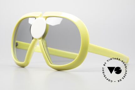 Silhouette Futura 571 Museum Sunglasses 1970's, a futuristic combination of fashion & art (museum piece), Made for Women