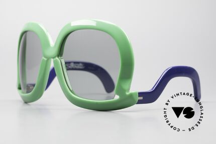 Silhouette Futura 564 Rare 70's Designer Shades, a futuristic combination of fashion & art (museum piece), Made for Women