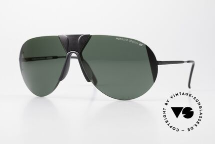 Porsche 5636 90's Men's Aviator Shades Details