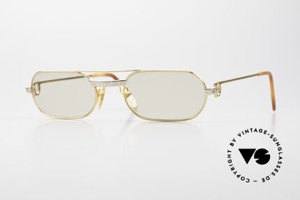 Cartier Must Santos - M Changeable Mineral Lenses, MUST = the 1st model of the Lunettes Collection from 1983, Made for Men and Women