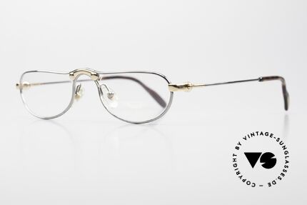 Aston Martin AM04 90's Men's Reading Glasses, tangible top quality and with serial number "11812", Made for Men