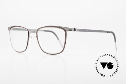 Lindberg 9717 Strip Titanium Ladies Designer Eyeglasses, very interesting design; has "that certain something", Made for Women