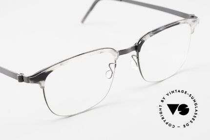 Lindberg 9835 Strip Titanium Designer Frame Ladies & Gents, unworn, new old stock with original case by Lindberg, Made for Men and Women