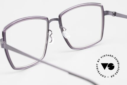 Lindberg 9741 Strip Titanium Women's Frame Vintage Specs, orig. DEMO lenses can be replaced with prescriptions, Made for Women