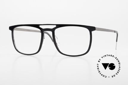 Lindberg 1256 Acetanium Designer Frame Double Bridge Details