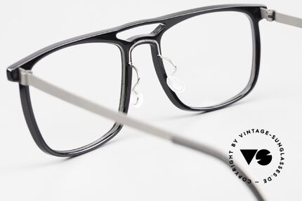 Lindberg 1256 Acetanium Designer Frame Double Bridge, this quality frame can of course be glazed as desired, Made for Men and Women