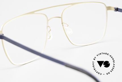Lindberg 9595 Strip Titanium Men's Glasses Double Bridge, orig. DEMO lenses can be replaced with prescriptions, Made for Men