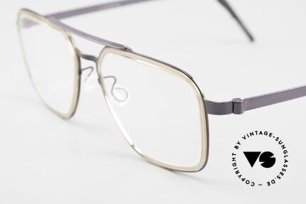 Lindberg 9743 Strip Titanium Men's Glasses Double Bridge, bears the predicate "true VINTAGE LINDBERG" for us, Made for Men