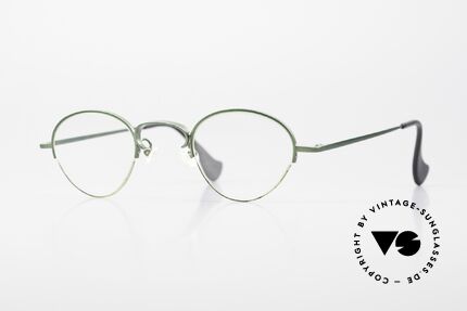 Theo Belgium King 90's Ladies Glasses Nylor Details