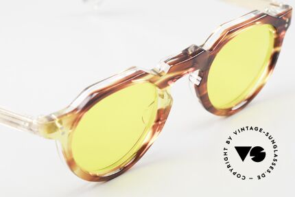 Lesca Panto 6mm Really Old 1960's Sunglasses, an UNWORN 60 years old original, NO RETRO FRAME, Made for Men and Women