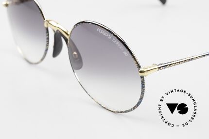 Porsche 5658 - L Round 90's Shades For Men, top quality with brown PD lenses (100% UV protect.), Made for Men
