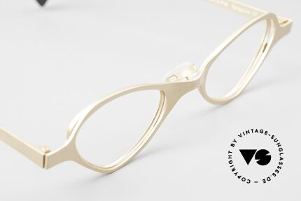Theo Belgium Scure Women's Eyeglass-Frame 90's, unworn art glasses for those who dare! UNIQUE!, Made for Women
