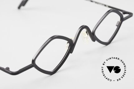 Theo Belgium Bar Women's Reading Eyeglasses, unworn art glasses for those who dare! UNIQUE!, Made for Women