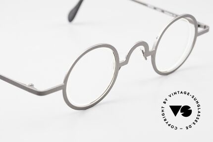 Theo Belgium Coco Rimless Round Glasses 1999, unworn, one of a kind, Theo specs for all who dare ;), Made for Men and Women