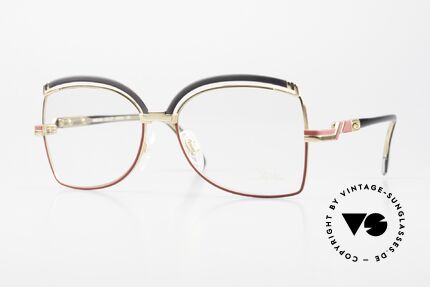 Cazal 240 Old 80's Ladies Eyeglasses, feminine vintage Cazal from 1989; W. Germany, Made for Women