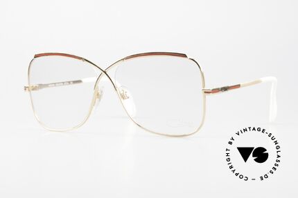 Cazal 224 True Vintage 80's Glasses, lovely Cari Zalloni (CAZAL) 80's designer eyeglasses, Made for Women