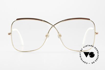 Cazal 224 True Vintage 80's Glasses, extraordinary, curved lenses (optionally replaceable), Made for Women