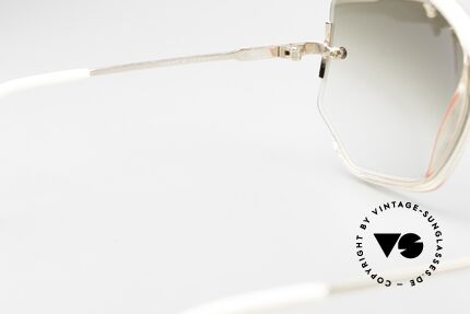 Cazal 852 80's Ladies Sunglasses XXL, brown-gradient sun lenses with 100% UV protection, Made for Women
