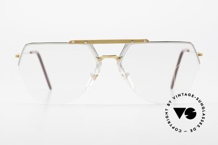 Alpina FM50 Striking 80's Nylor Glasses, gold-plated and platinum-plated (West Germany), Made for Men