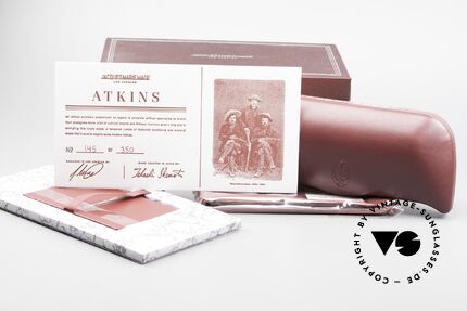 Jacques Marie Mage Atkins Limited Beta Titanium Frame, Size: large, Made for Men